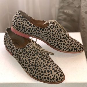 Dolce Vita Leopard print oxfords/loafers Sz 11